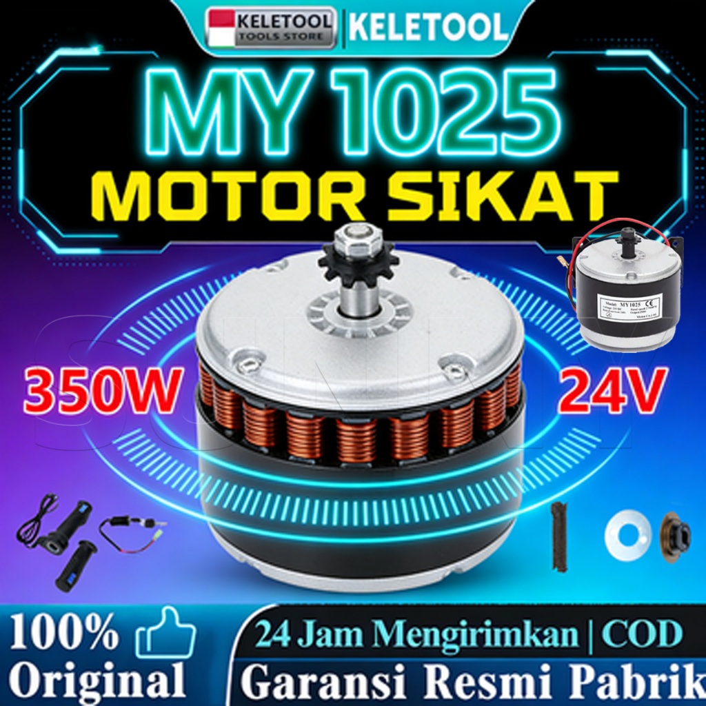 Set Sepeda Listrik 24V 350W MY1025 E-bike Conversion Kit Ebike Electric Bike Conversion Sepeda Listr