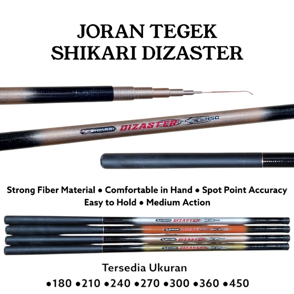 JORAN POLE/TEGEK SHIKARI DIZASTER 210CM