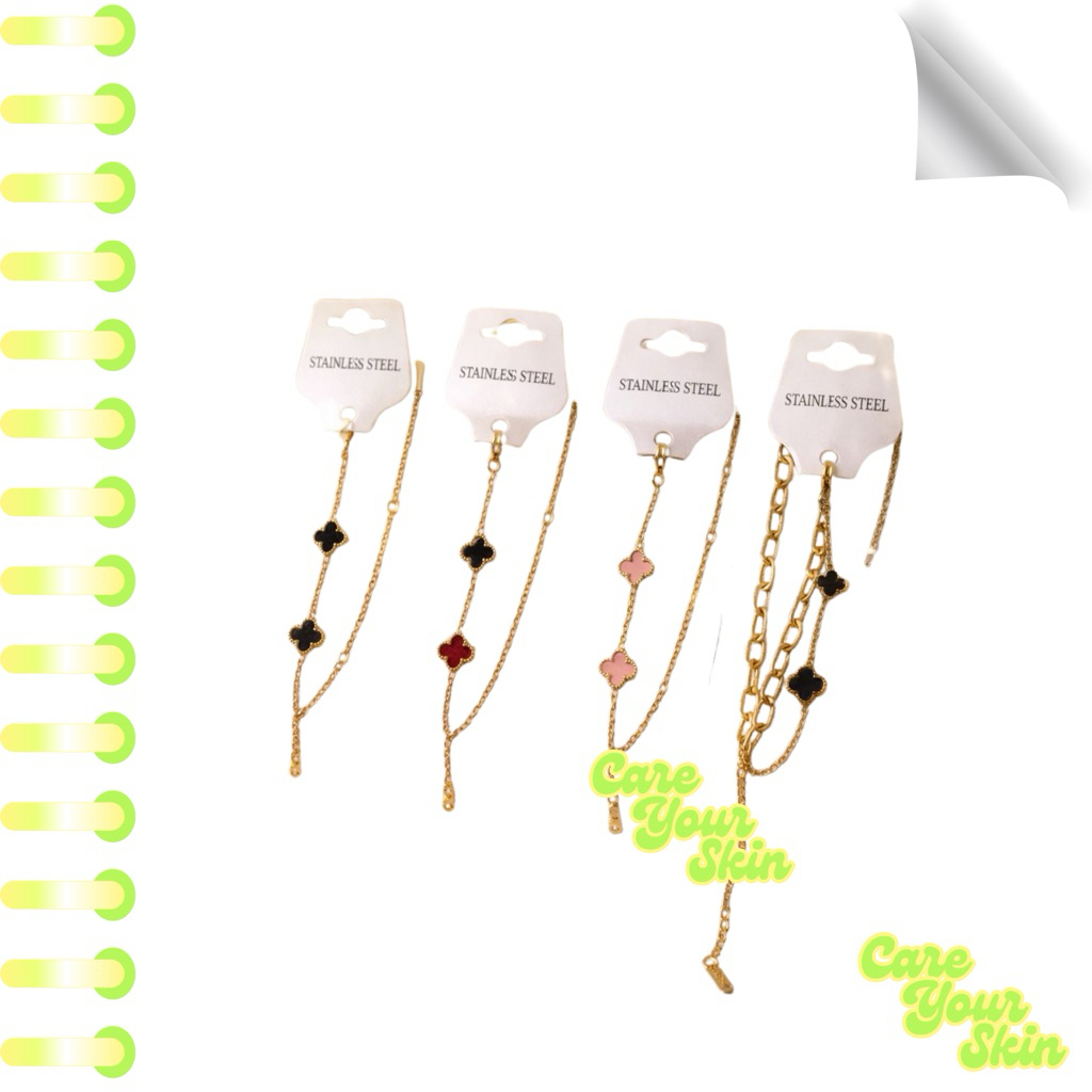 GELANG VAN CLEEF TITANIUM