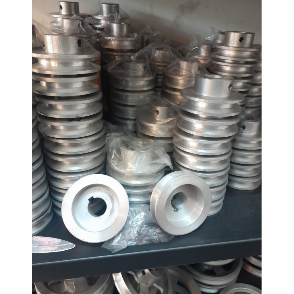 Pully Pulli A1 3" Inch Lobang As 1" inch Alumunium