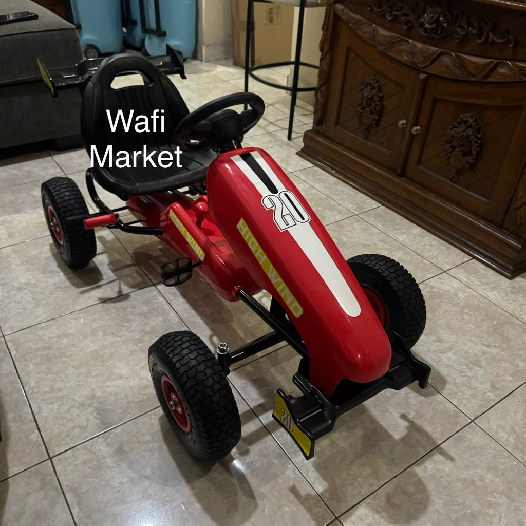 Paso Mobil Mainan anak Go Kart / Gokart pedal gowes