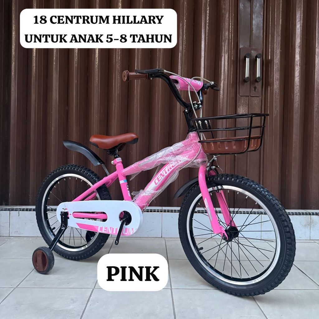 KHUSUS AREA PINANG-BINTAN Sepeda Anak 18 BMX CENTRUM HILLARY Velg Alloy