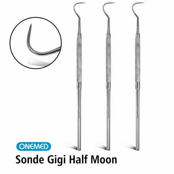 ONEMED Sonde Halfmoon Sonde Gigi Bulan Sabit