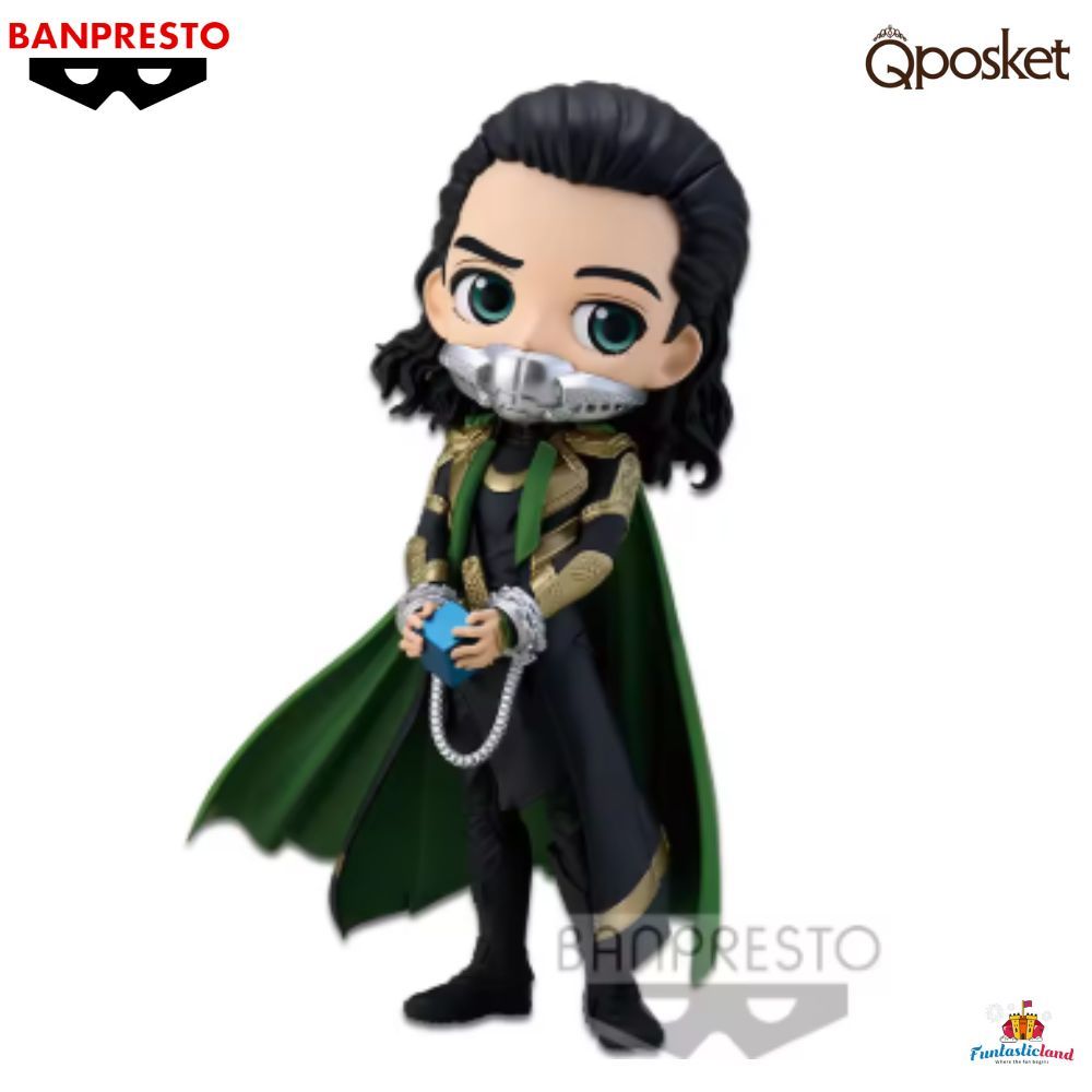 Banpresto Qposket Marvel Avengers - Loki with Tesseract Ver. B #4983164198744
