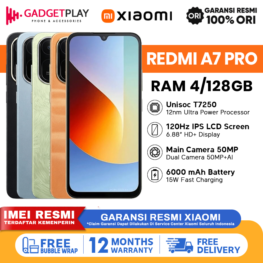 Xiaomi Redmi A7 Pro [4GB+128GB] - Garansi Resmi 1 Tahun