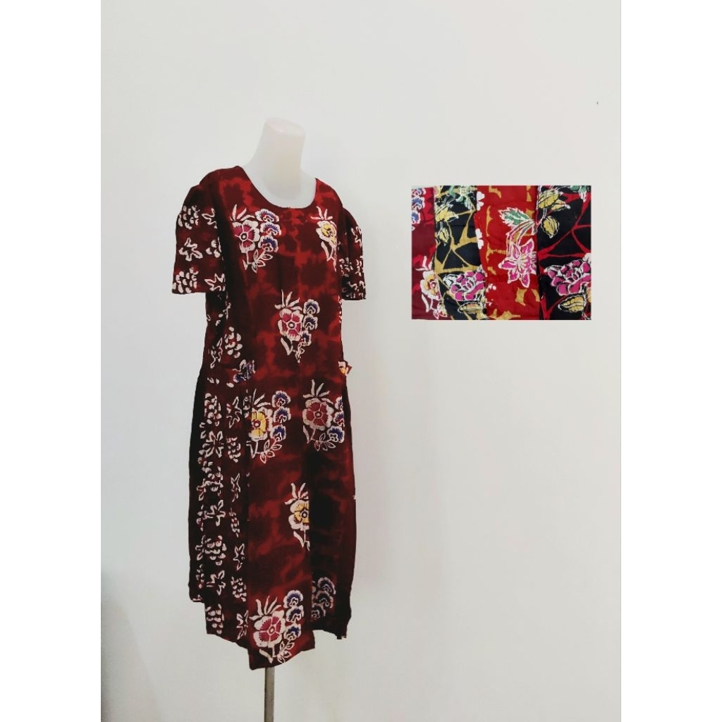 Batik Lucyana daster kantong 2 xl