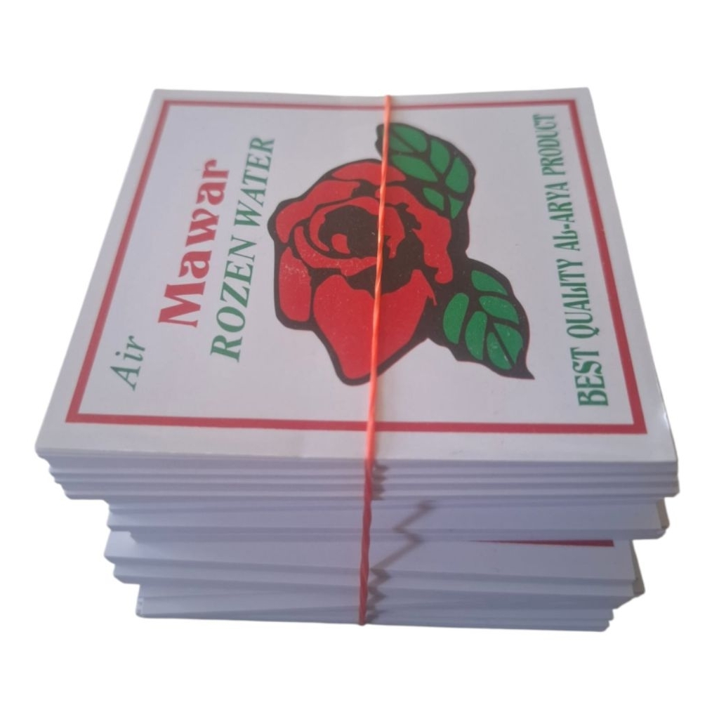 500 lembar kertas air mawar rozen water