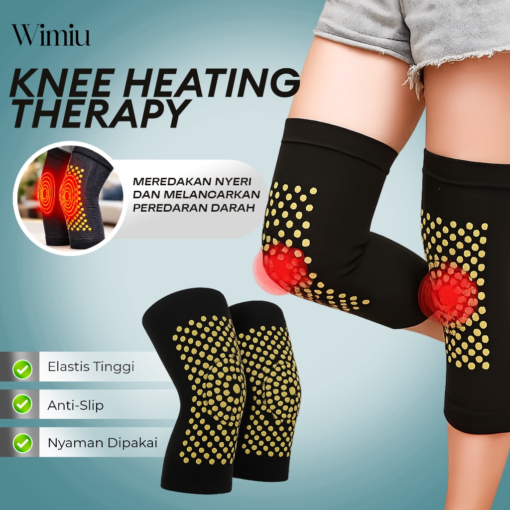 WIMIU AFF Korset Lutut terapi kesehatan pelancar peredaran darah Korset Lutut 400022