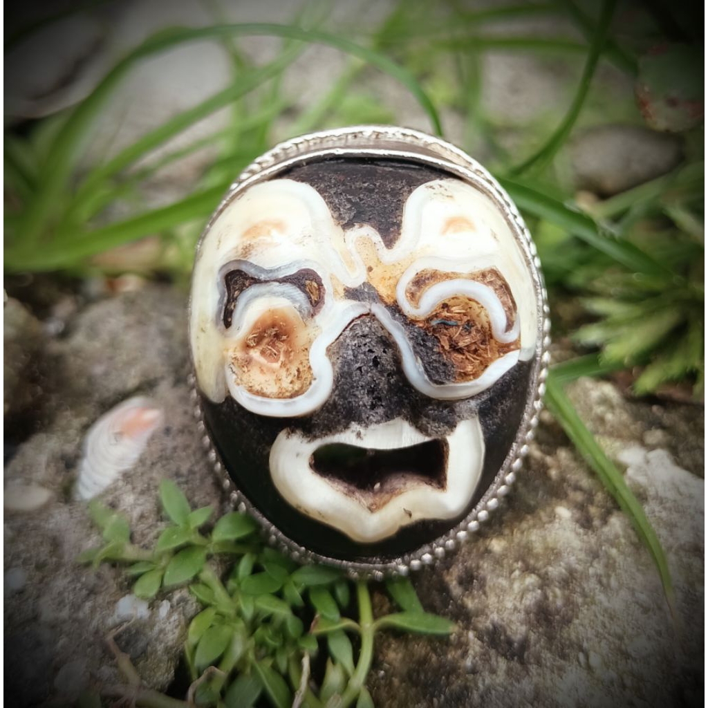 batu akik motif unik antik