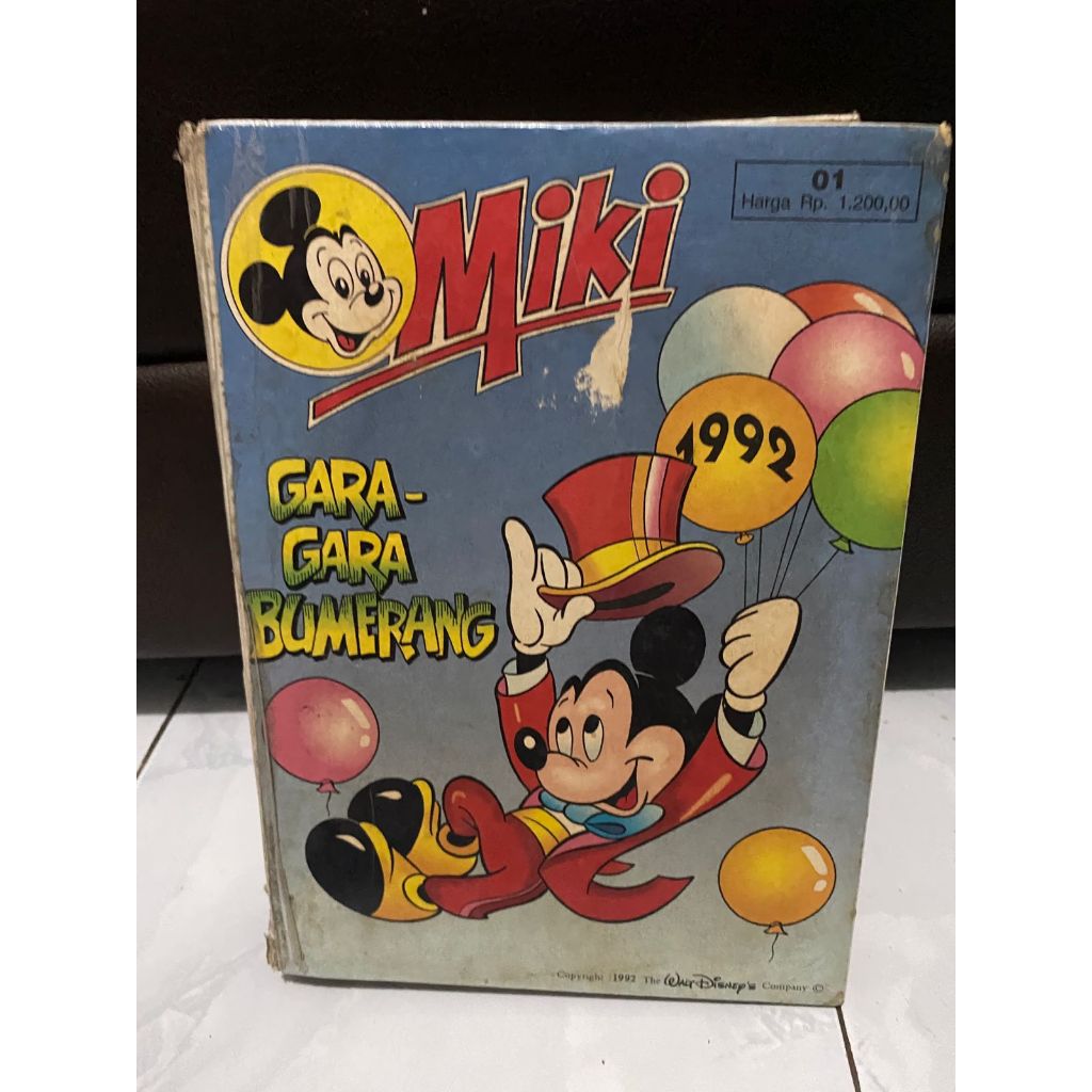 Comic Majalah Miki Donal Bebek Gufi Bundel