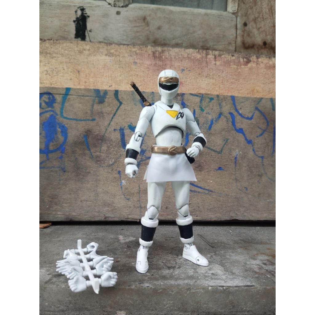 Shf kakuranger custom handmade action figure power rangers alien # super Sentai Tokusatsu metal hero
