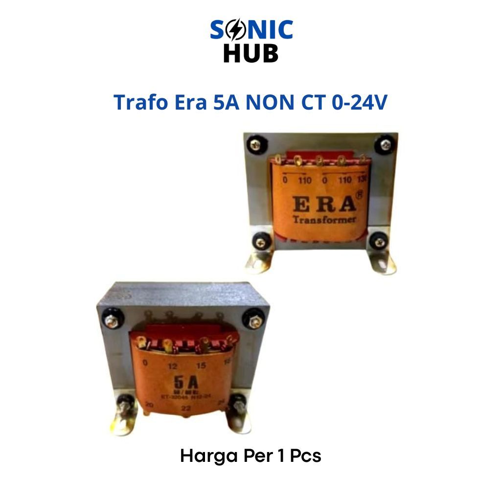 Trafo Era 5A Non CT 0-24V Stabil Handal