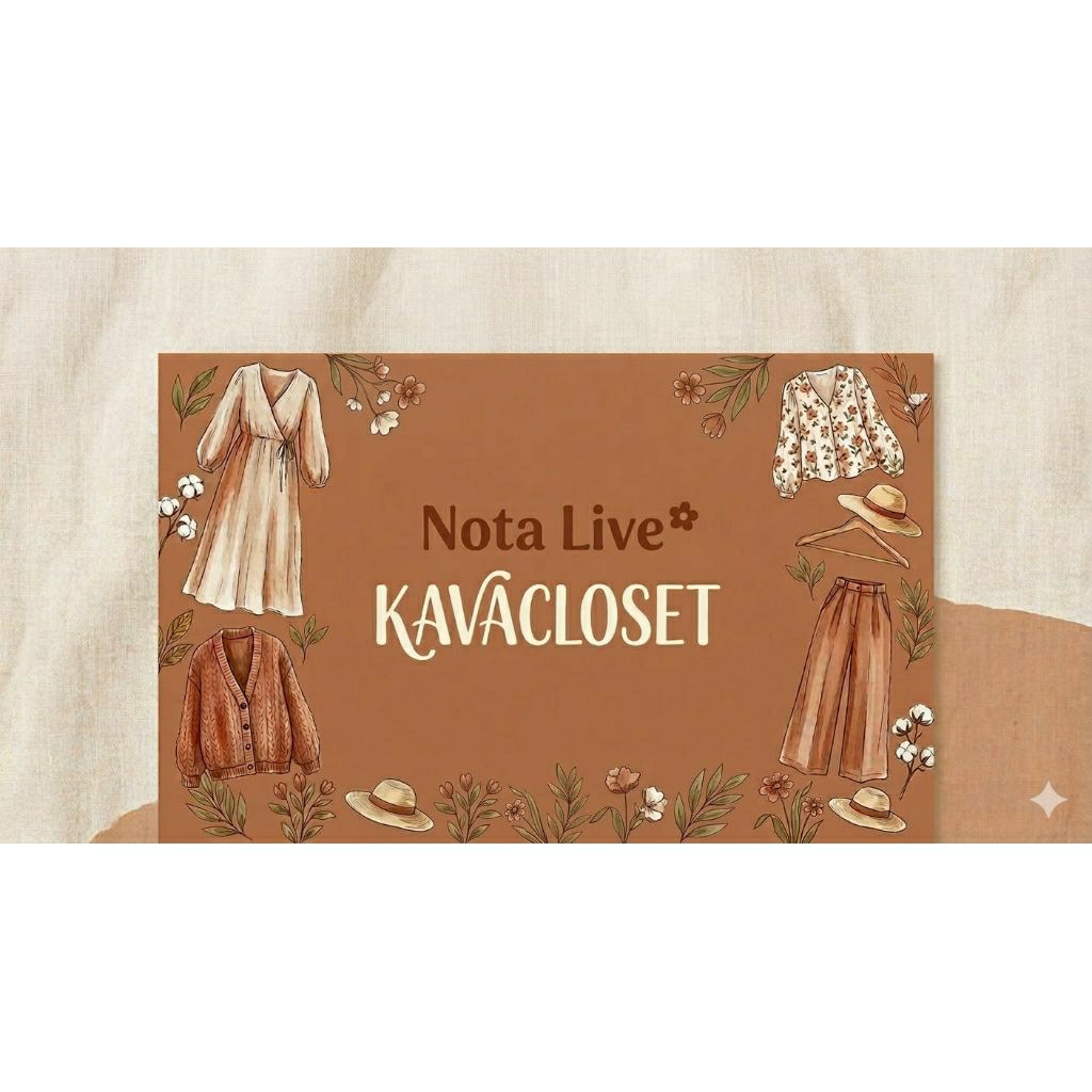 Nota Live Atasan/Kemeja/Blouse/Gamis (50-100k)