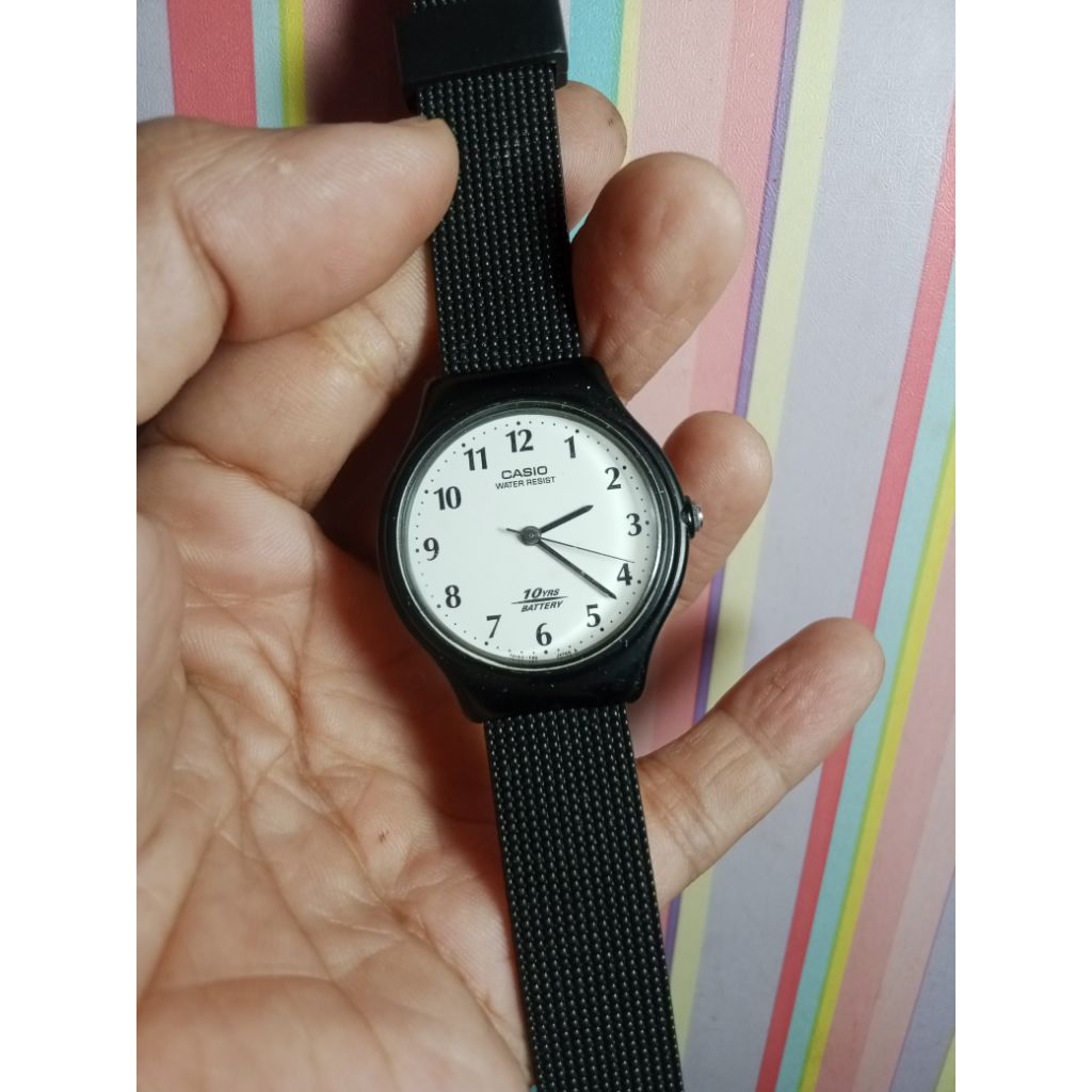 jam tangan kasio MLB 107 vintage bekas