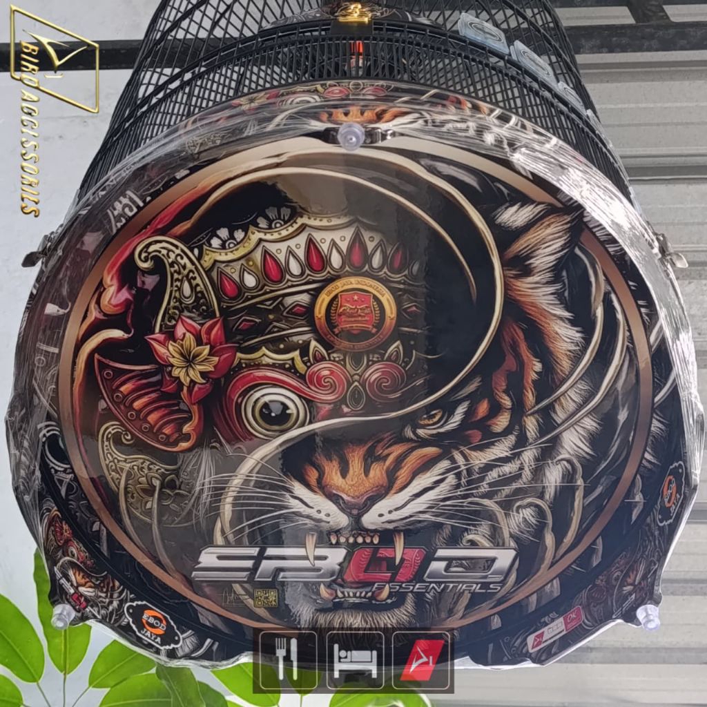 sangkar murai batu EBOD JAYA  PVC decal