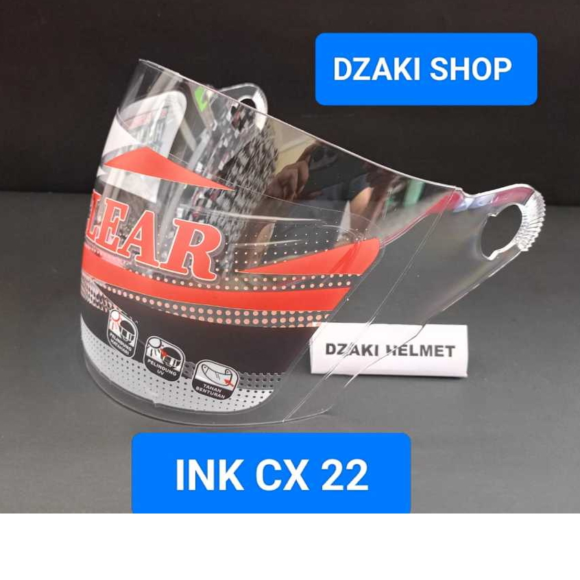 KACA HELM INK CX 22. VISOR HELM INK CX22