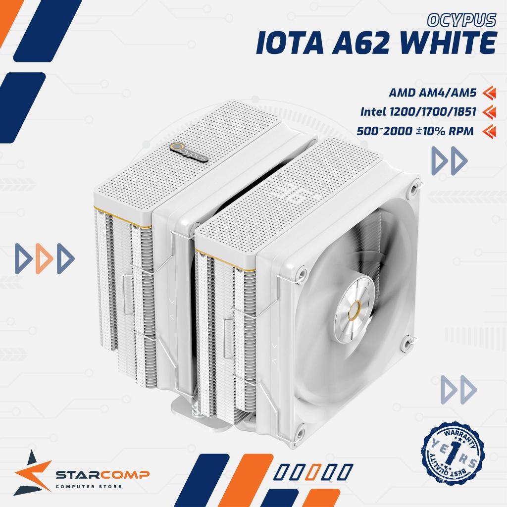 HEATSINK OCYPUS IOTA A62 WHITE DUAL TOWER