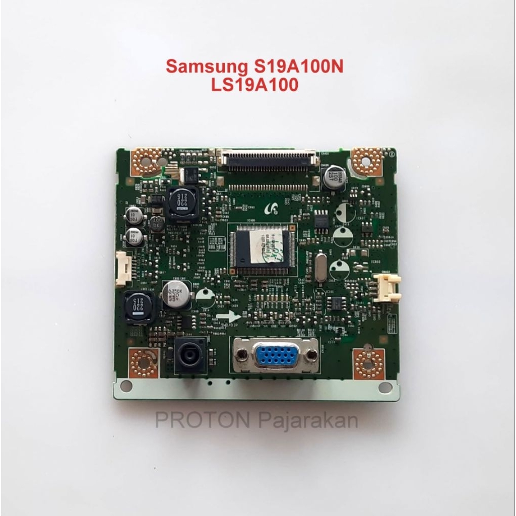 Mainboard LED Monitor Samsung S19A100N LS19A100 LS19A100NS XD Mesin Matherboard Syncmaster BN91-0003