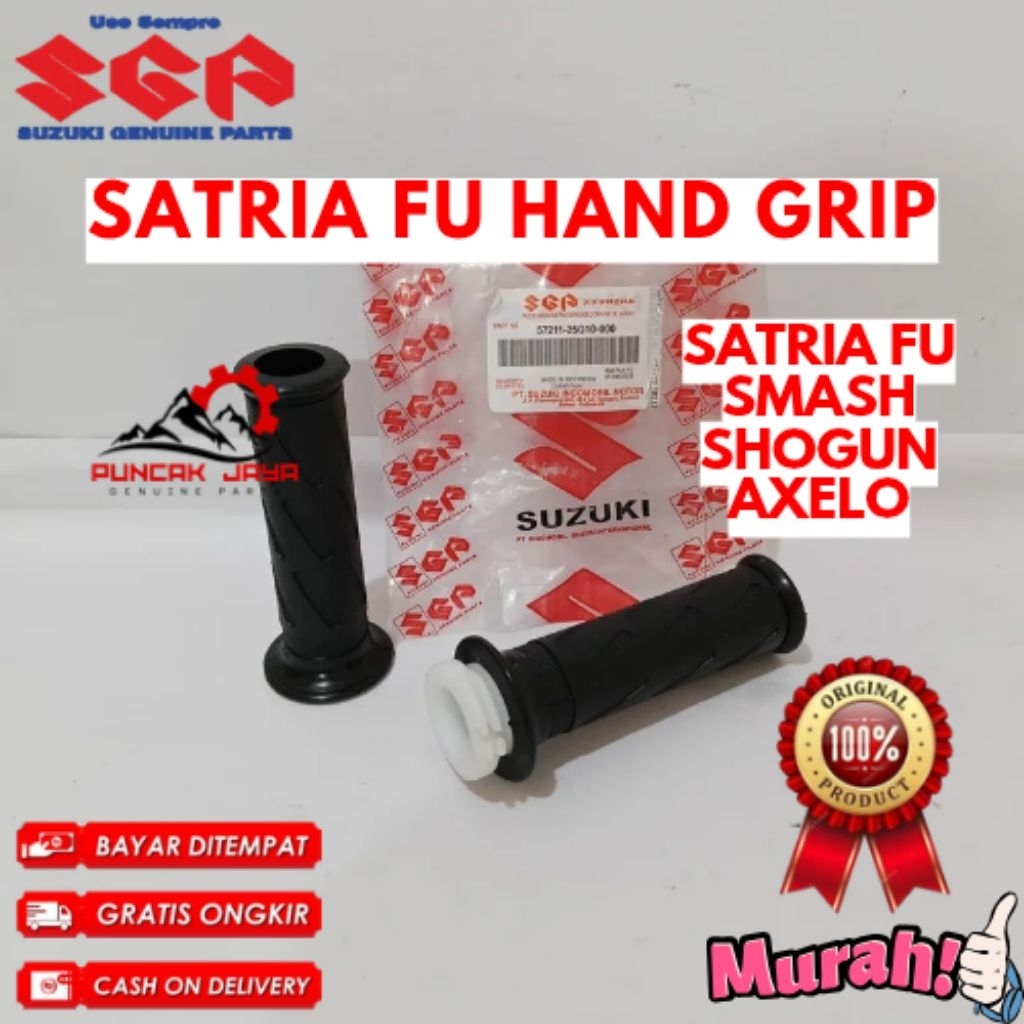 HAND GRIP ORIGINAL SUZUKI KODE SATRIA FU, HAND GRIP BEAT KARBU SATRIA FU, HAMD GRIP SMASH, HAND GRIP