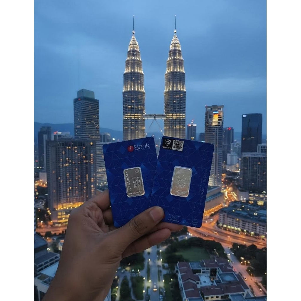 Perak Murni 5 Gram - Silvergram 99.9% Fine Silver, Sertifikat Resmi, Investasi Mini(Free Logam Mulia