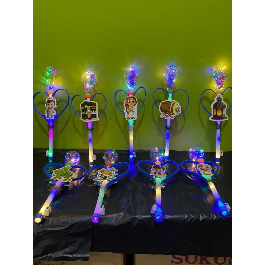 Lampion lampu LED TAKBIR KELILING LEBARAN IDUL FITRI / IDUL ADHA