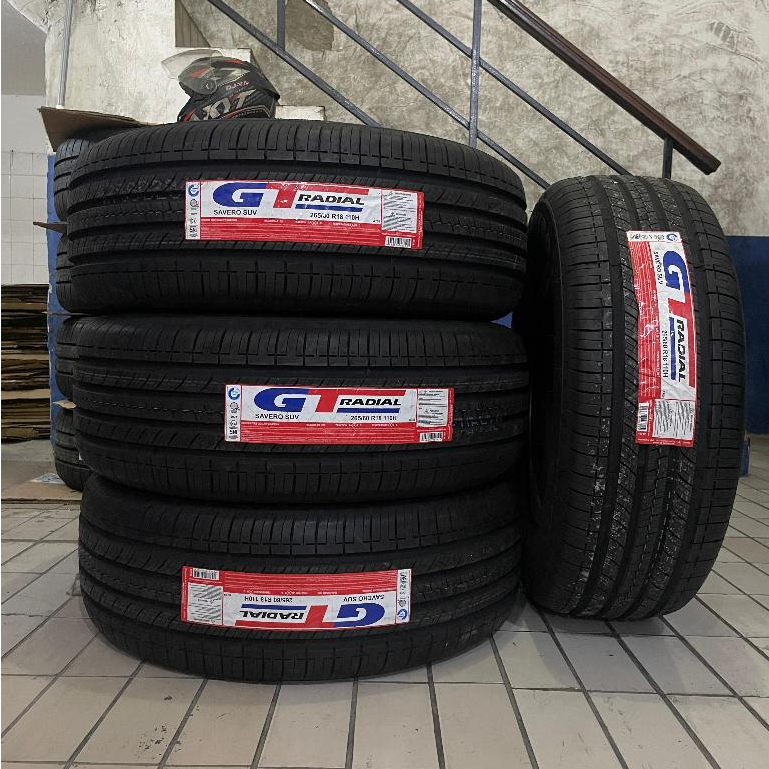 BAN MOBIL PAJERO SPORT FORTUNER RING 18 GT RADIAL SAVERO SUV UKURAN 265 60 R18 BAN RADIAL