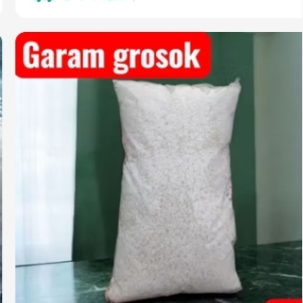 Garam Kasar  - NaCl Bersih, Berkualitas Tinggi, 100% Murni