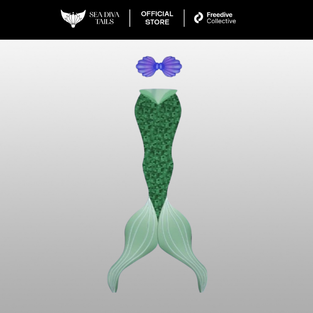 Sea Diva Tails Mermaid Tail Ariel Series (1989) / Kostum Duyung Dewasa Anak