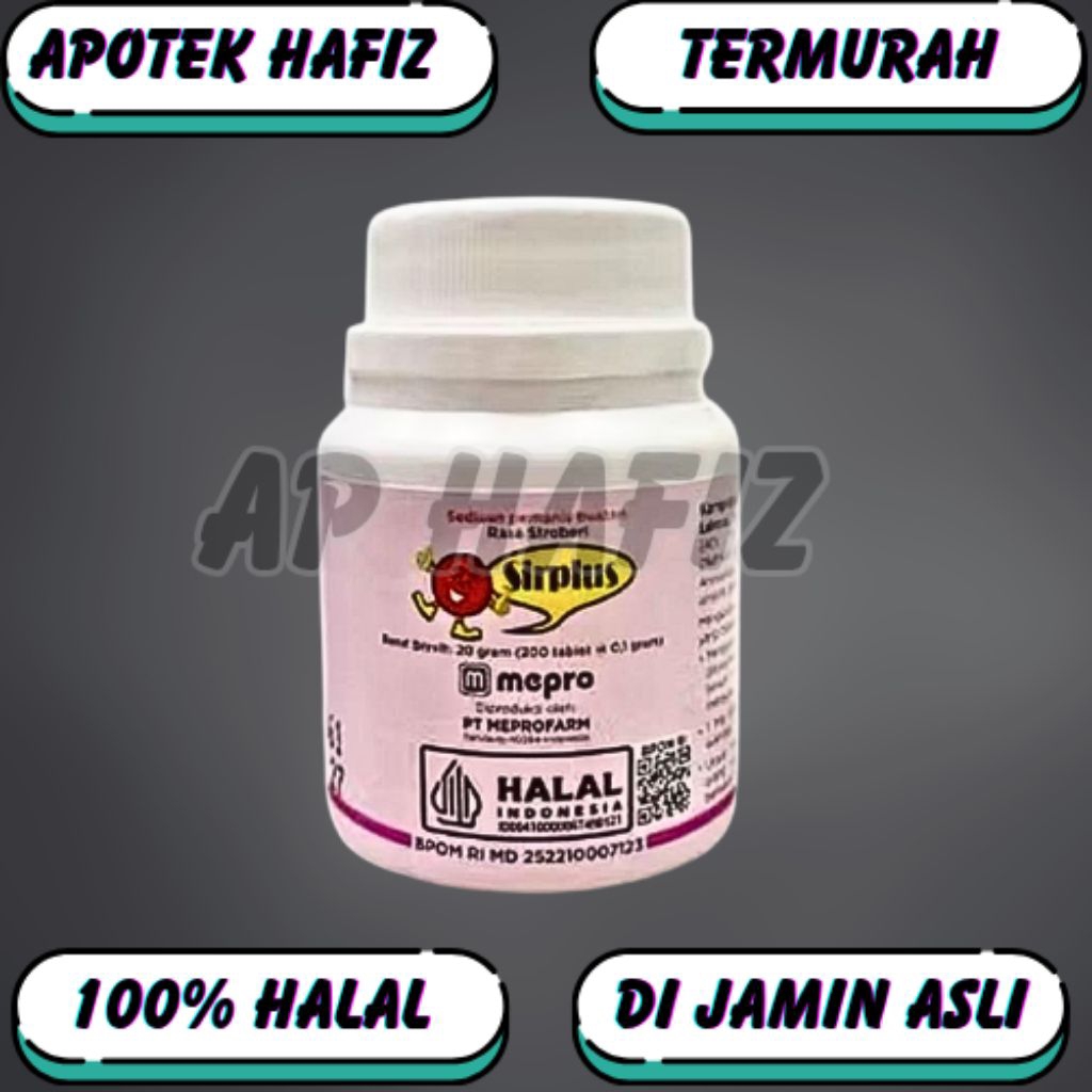 MEPRO SIRPLUS GRANUL STRAWBERRY - POT