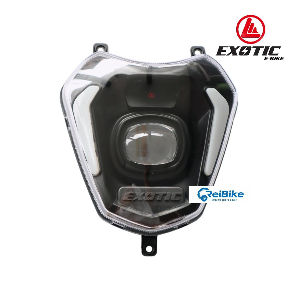 Headlamp lampu depan sepeda listrik exotic original
