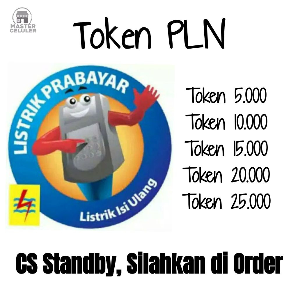 Token PLN 5k-25k Proses cepat - TOKEN 5K - TOKEN 10K - TOKEN 15K - TOKEN 20K - TOKEN 25K
