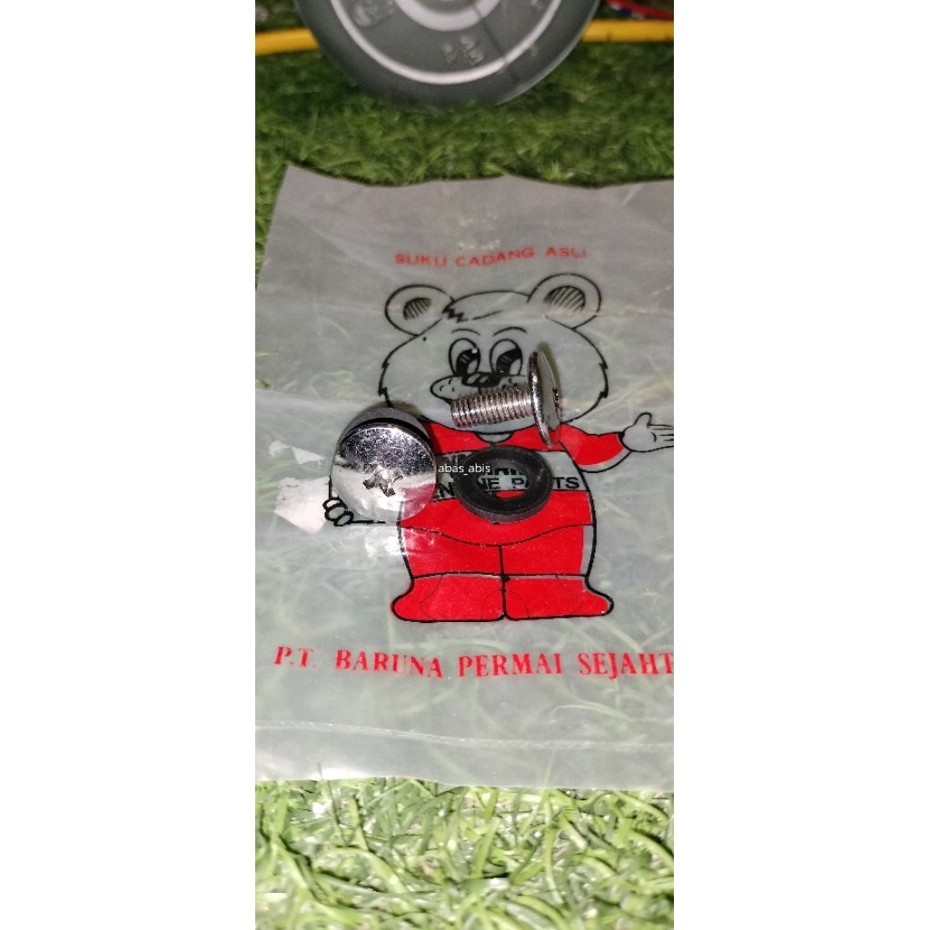 baut cover bawah rxz original nos