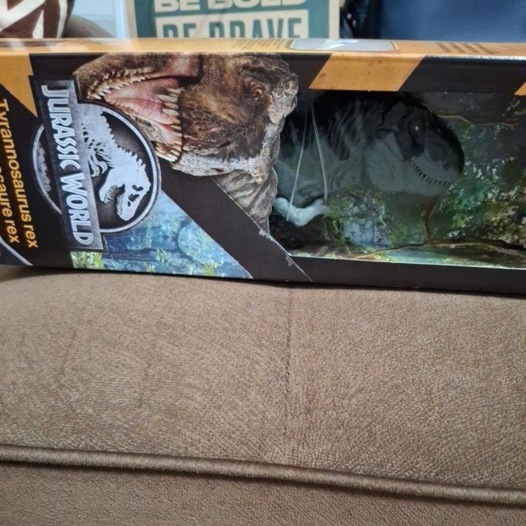 tyrannosaurus rex jurassic world mattel