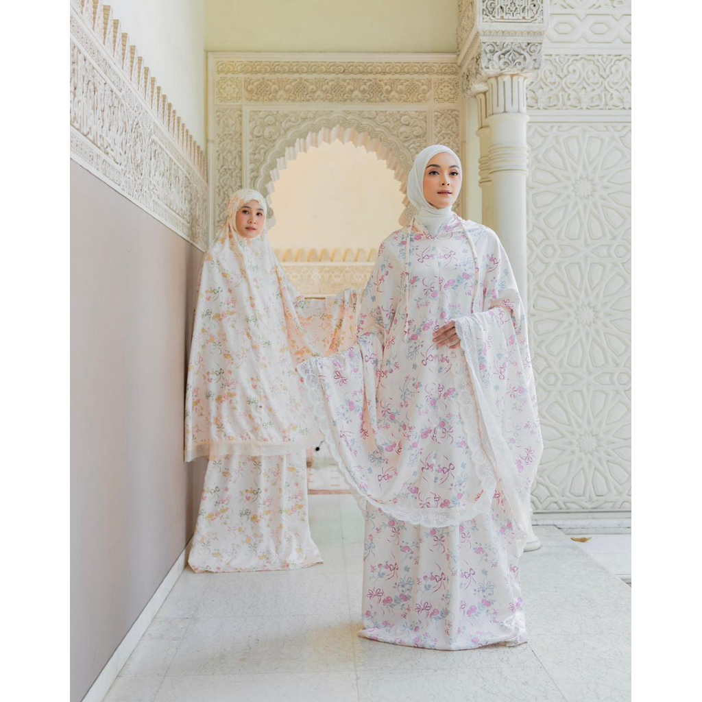 Mukena fiendy silk by Fahijablove