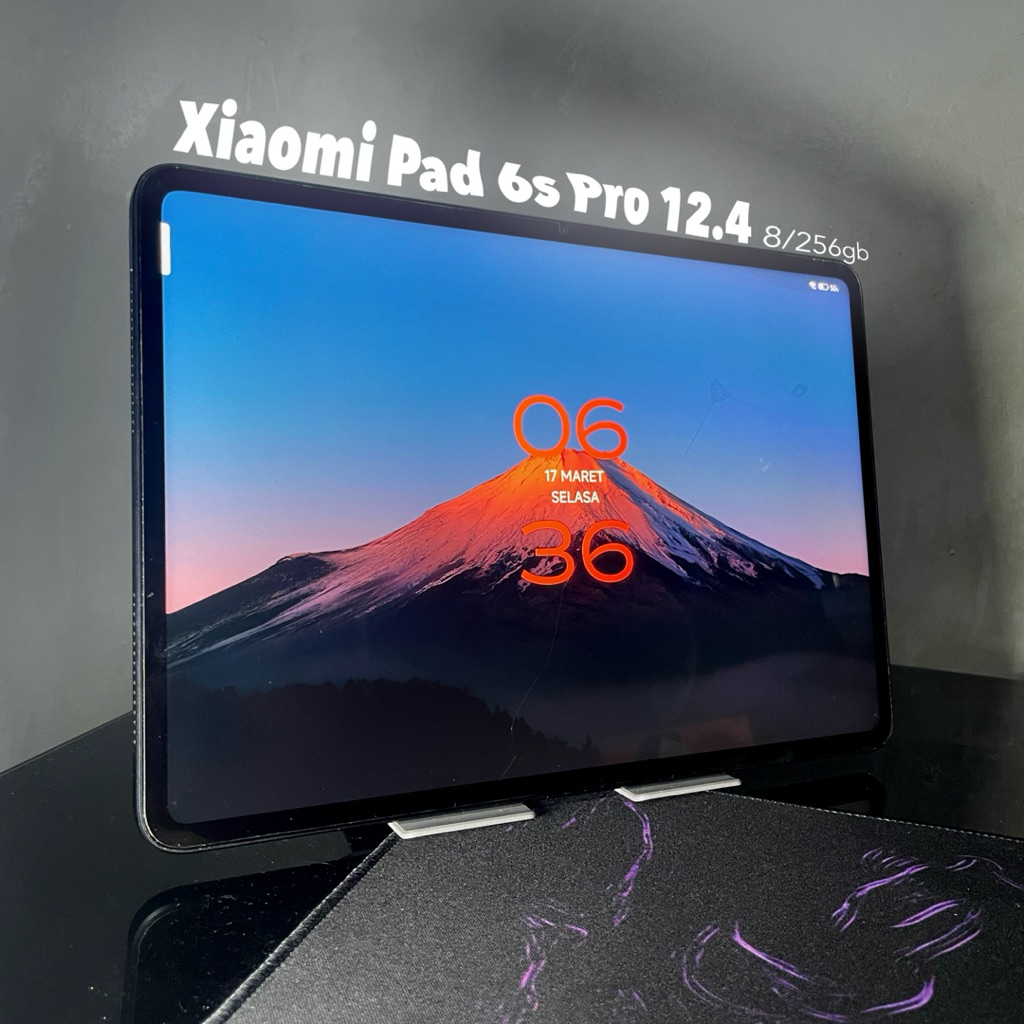 Xiaomi Pad 6s Pro 12.4 Bekas 100% Original 120W 10.000mAh