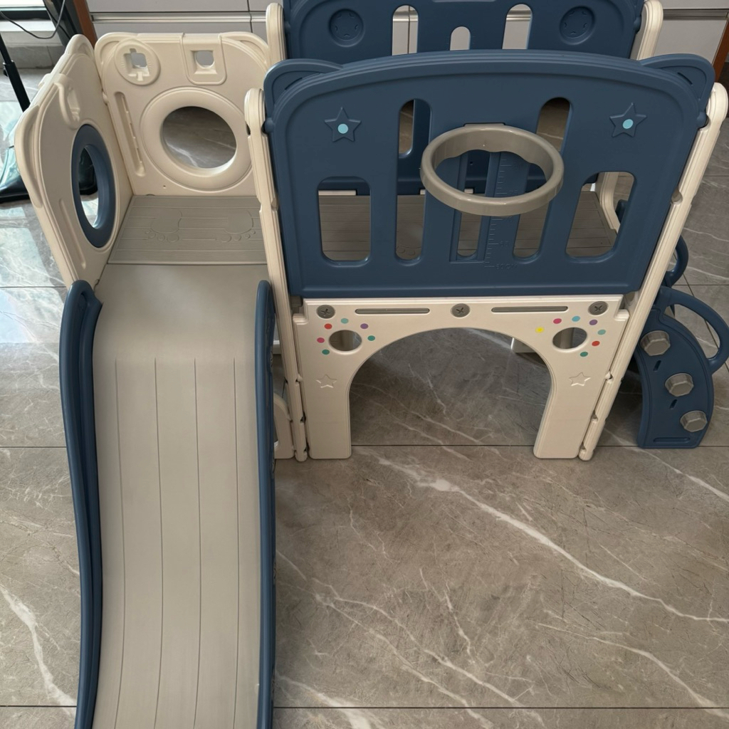 Molion Toys perosotan indoor Playhouse playground preloved Navy S