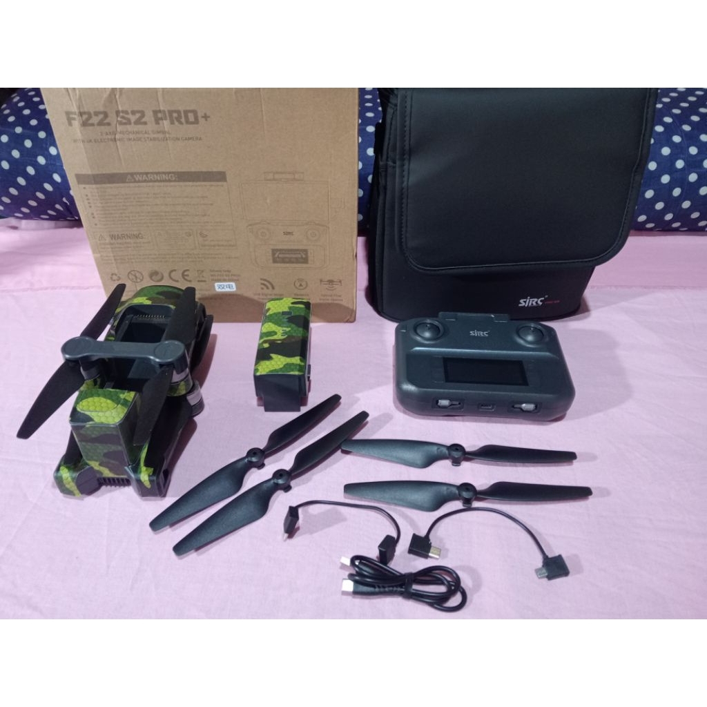 DRONE SJRC F22 S2 PRO+ VERSI 6KM ( baca diskripsi )