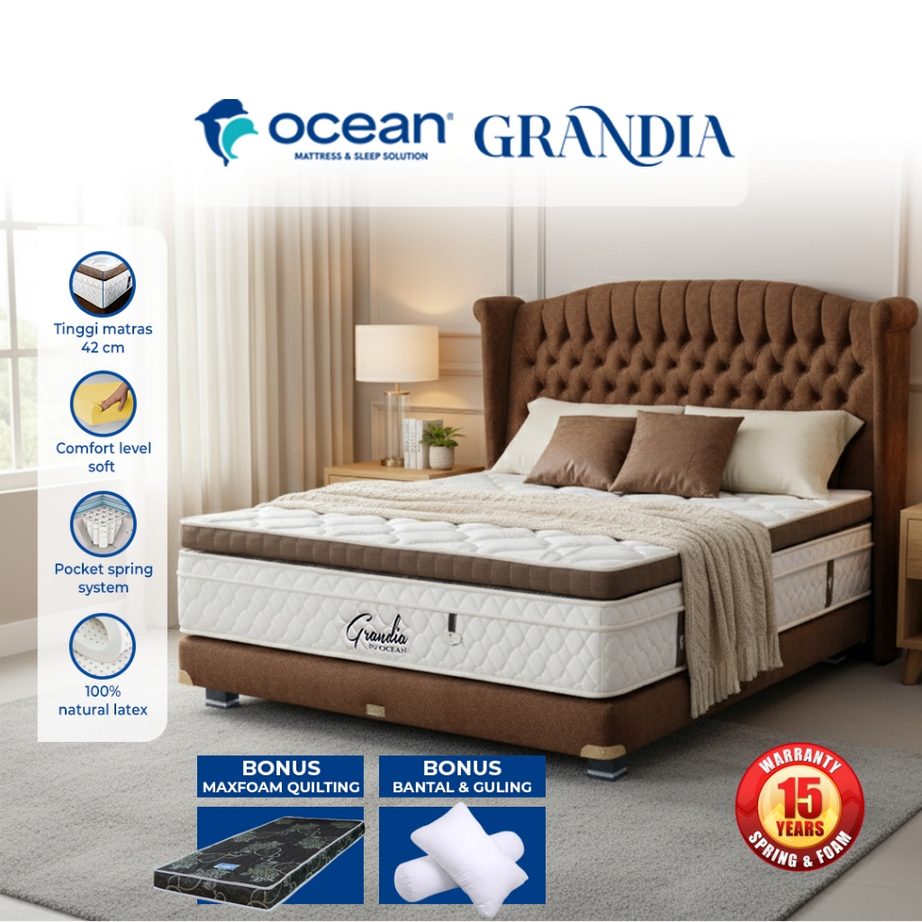 OCEAN SPRINGBED - KASUR / MATRAS / SPRINGBED GRANDIA BY OCEAN