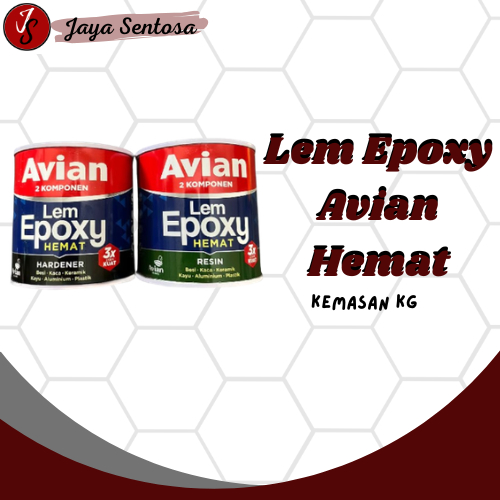Lem Epoxy Avian 1,6kg Set | Lem + Hardener