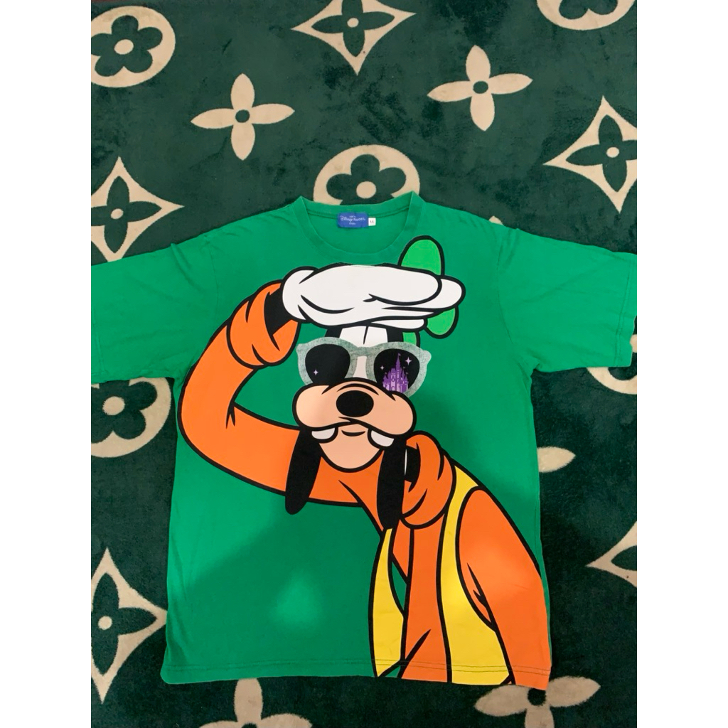 Vintage Tokyo Disney Resort "Goofy" All Over Print