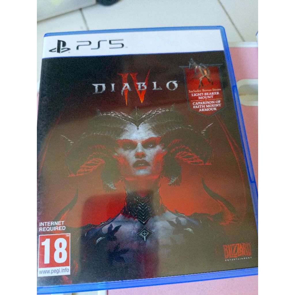 Kaset PS5 DIABLO Bekas
