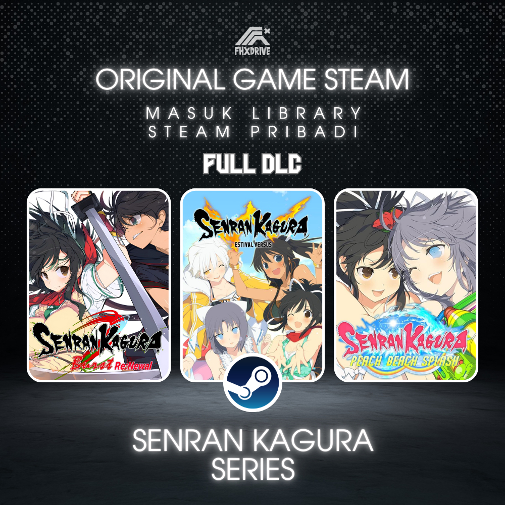SENRAN KAGURA SERIES | MASUK KE LIBRARY AKUN PRIBADI | GAME PC WINDOWS