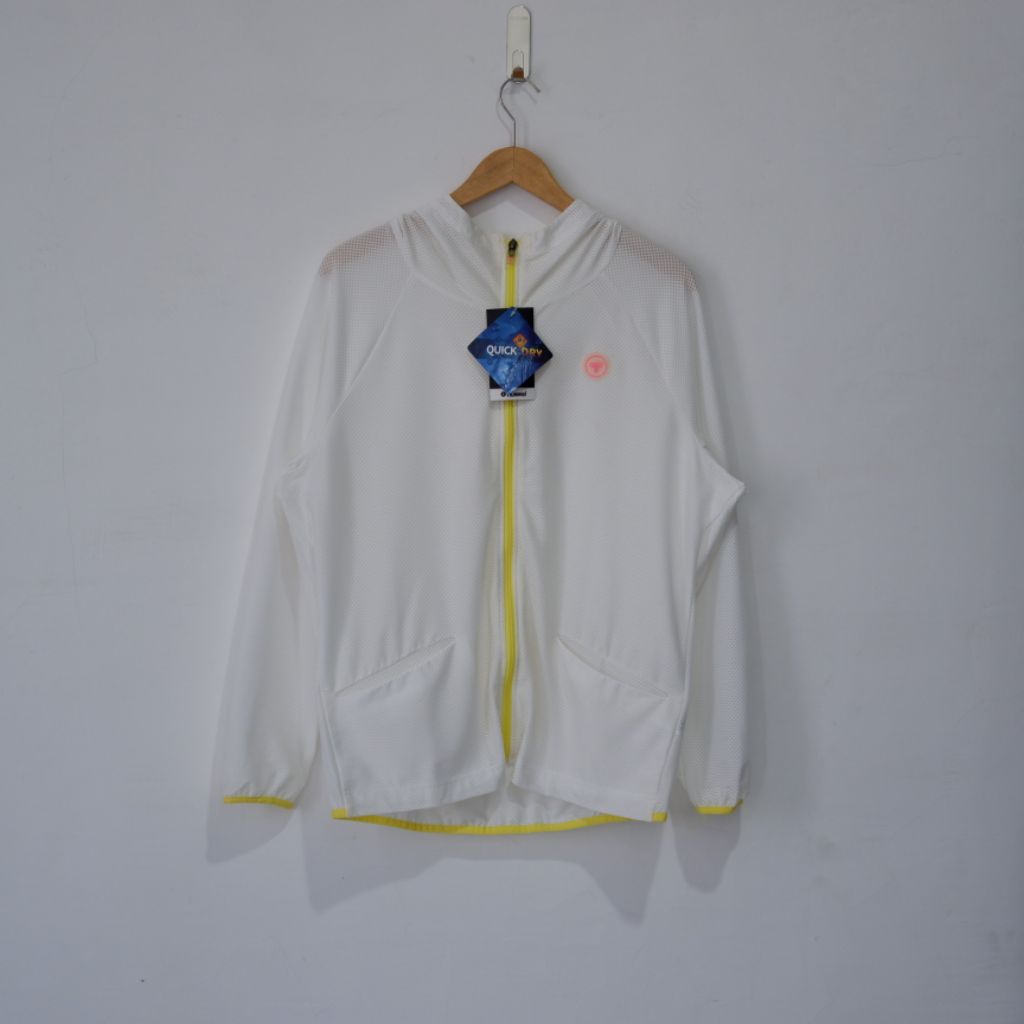 Hum-mel Women Mesh Run Jacket White