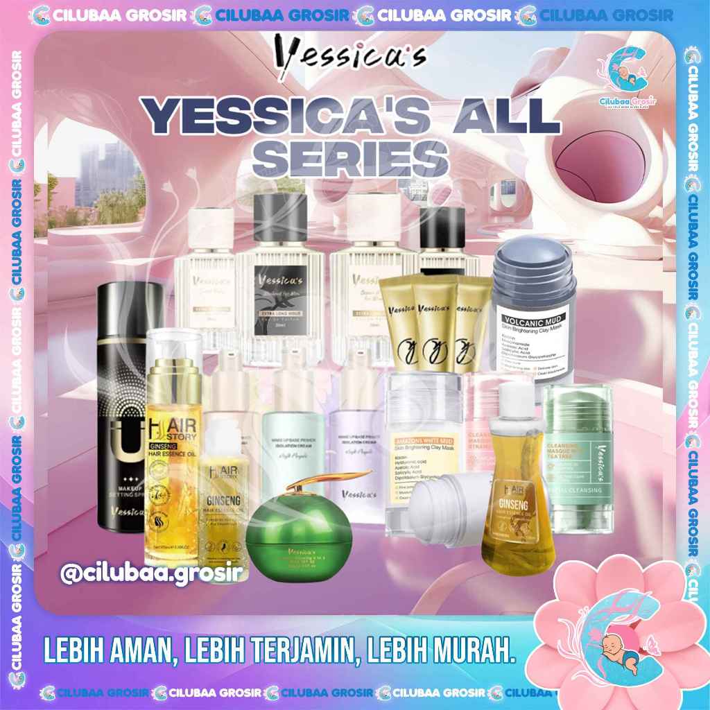 Yessica Waterproof Foundation Cover Girl Air Moisturize Skin 30gr || Base Make Up Invisible Pore || 