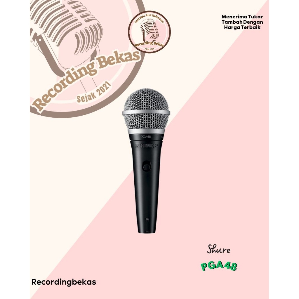 Mic Dynamic Shure PGA48