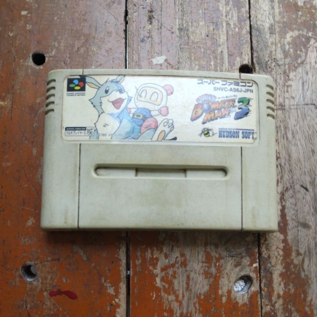 KASET SUPER NINTENDO SNES BOMBER MAN 3
