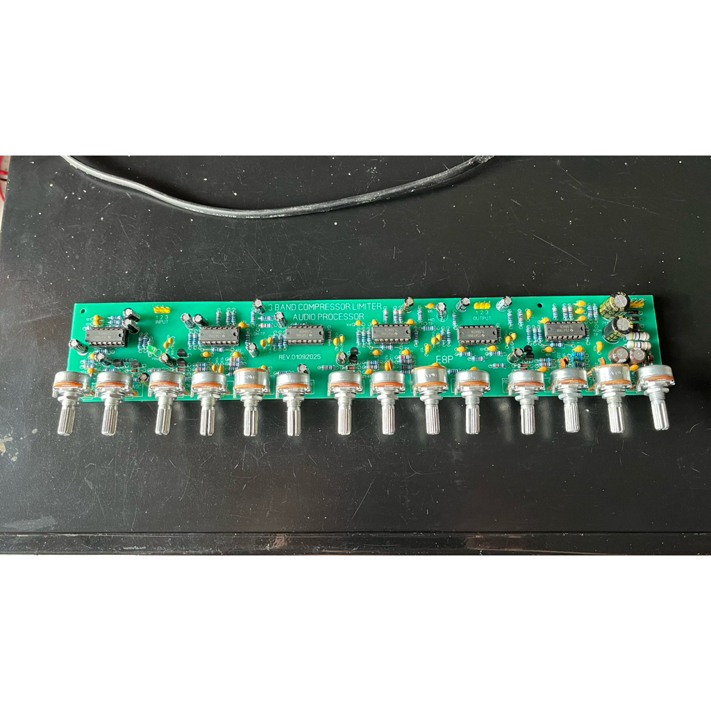 KIT BROADCAST AUDIO PROCESSOR 3 BAND AUDIO COMPRESSOR LIMITER