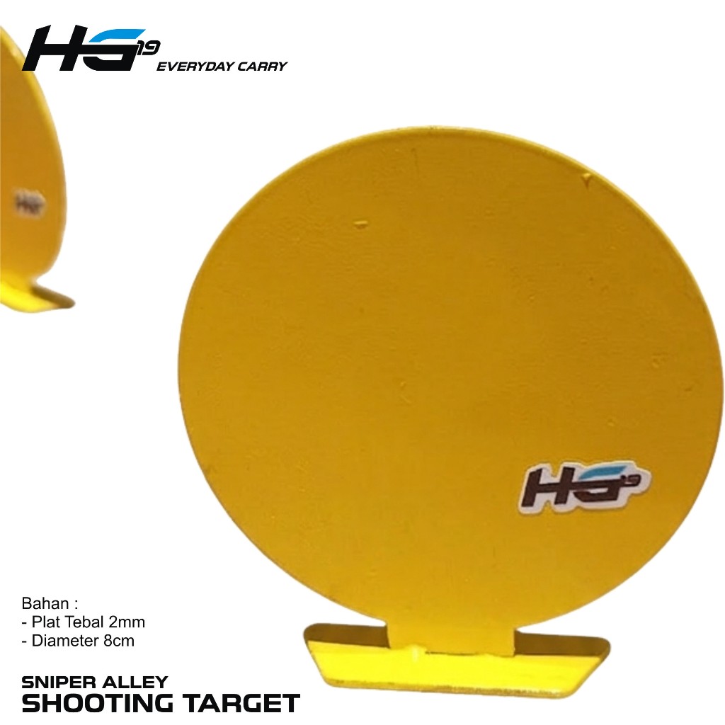 AA IPSC Shooting Target 6mm - Sniper Alley Target Plate