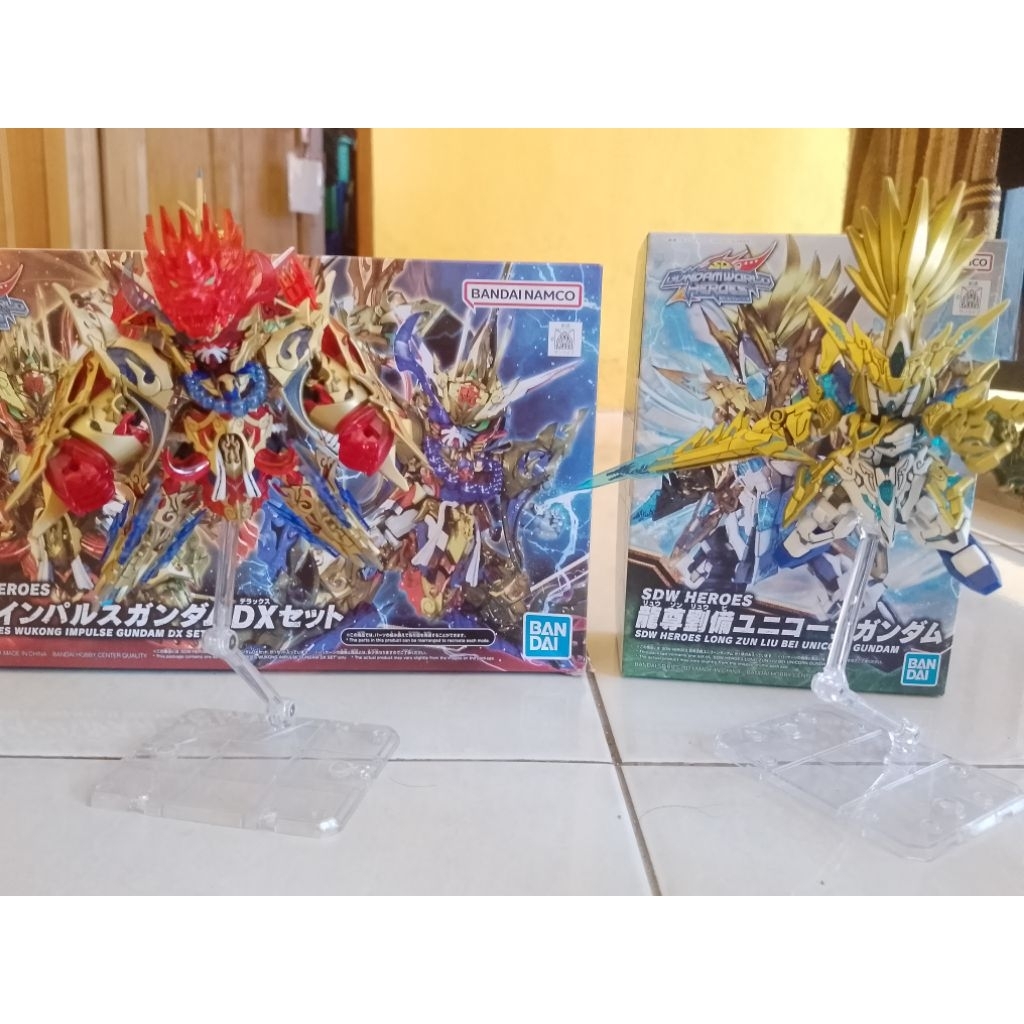 sdw Liu bei unicorn gundam dan sdw wukong impuls Gundam DX set