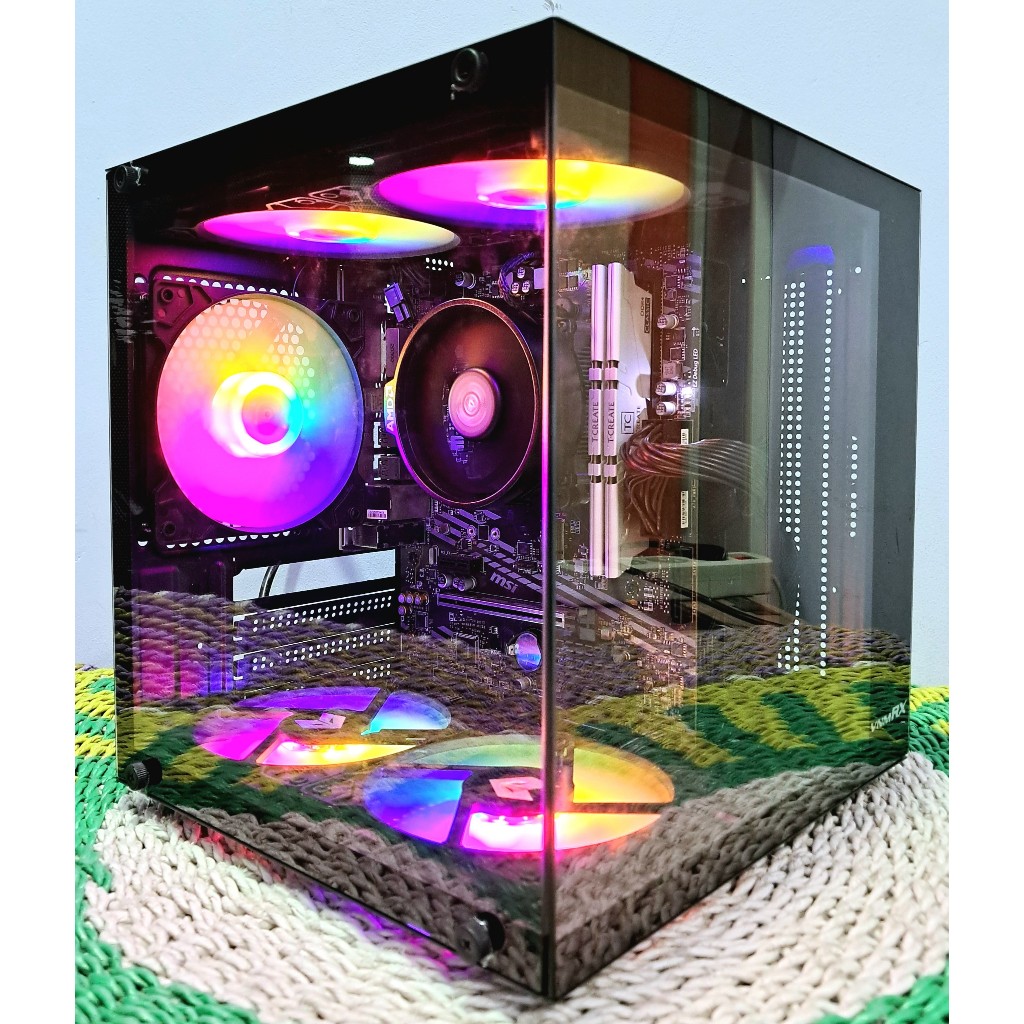 Gaming PC Ryzen 5 2400G Murmer 8GB DDR4 SSD 240GB RGB